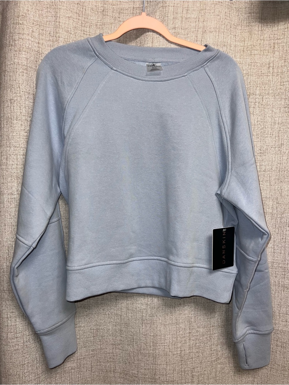 Danskin Light Blue Sweatshirt